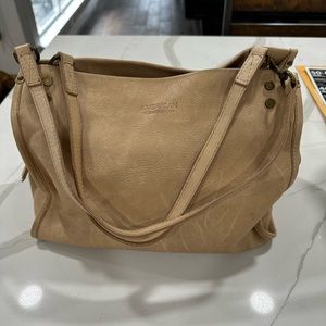 Tan American Leather Company Shoulder Bag